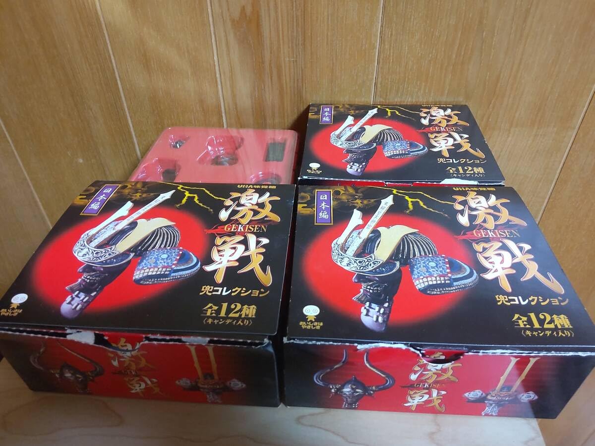 Amazon | UHA味覚糖 激戦 兜コレクション 日本編 4種セット 防具